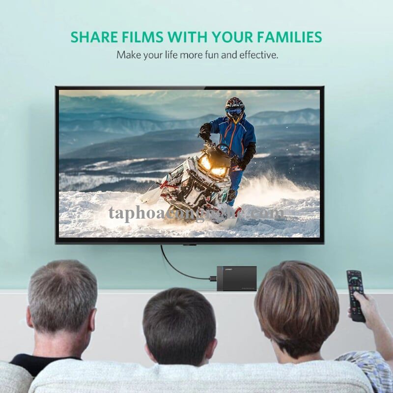 Ugreen 10840 0.5M màu Đen Cáp USB 3.0 sang MICRO USB 3.0 cho ổ cứng US130 30010840